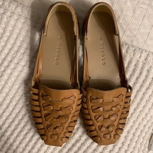 Nisolo Ecuador Huarache, 6.5, Almond